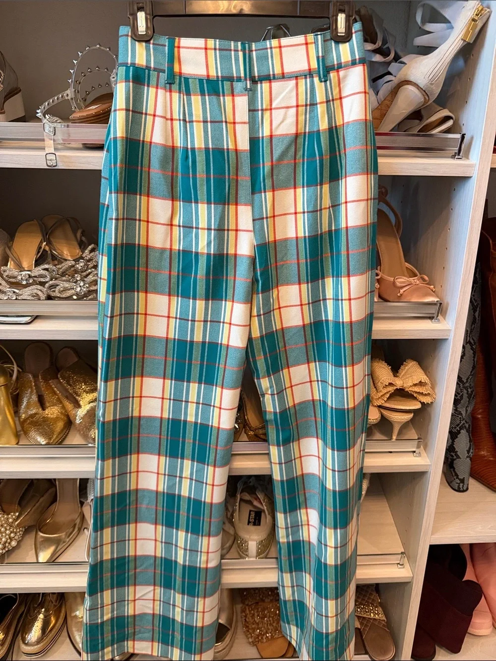 Free People checked wide